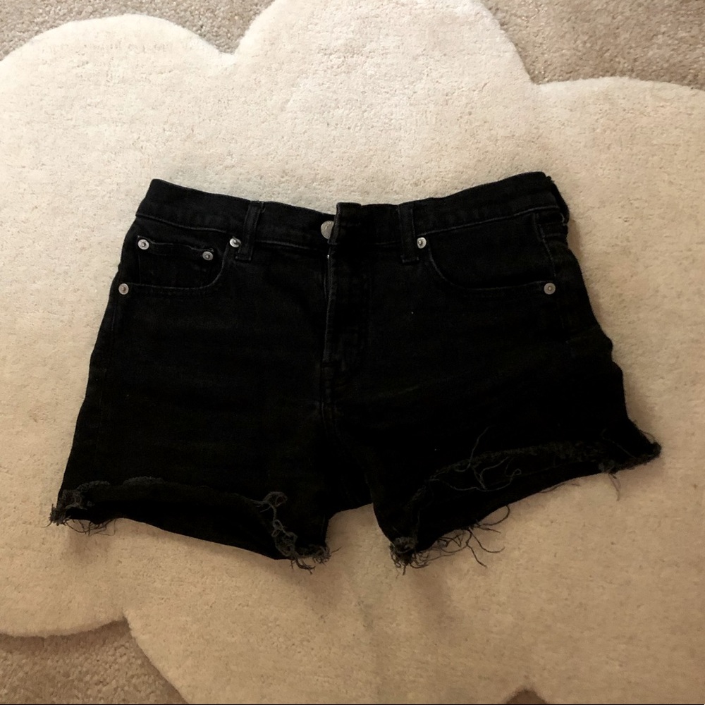 Black jean shorts! Great condition